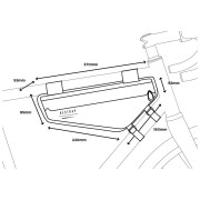Borsa per il telaio Restrap Frame bag Small