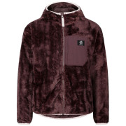 Felpa da bambino Dare 2b Powder Fleece Hucklbr/PkHz rosso scuro Hucklbr/PkHz
