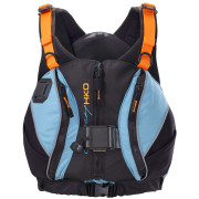 Gilet di galleggiamento Hiko Cinch Harness nero/turchese