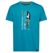 Maglietta da uomo La Sportiva Solution T-Shirt M blu Tropic Blue