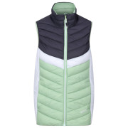 Gilet da donna Regatta Wmn Harrock B/WII verde Quiet Green/Seal Grey