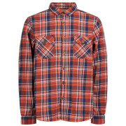 Camicia da uomo Fundango Roddy Lined Shirt rosso blood