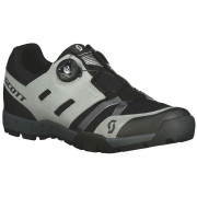 Scarpe da ciclismo da uomo Scott Sport Crus-r Boa Reflective grigio/nero reflective grey/black