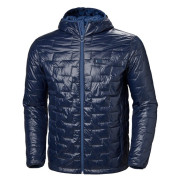 Giacca invernale da uomo Helly Hansen Lifaloft Hooded Insulator Jack blu scuro Navy
