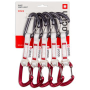 Set express Ocún Kestrel QD Bio-Dyn-Ring 15 mm 10 cm 5-Pack rosso Red