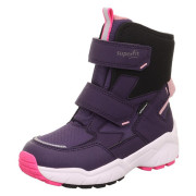 Stivali invernali per bambini Superfit Culusuk 2.0 Lila/Pink viola scuro/rosa Lila/Pink