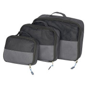 Organizer da viaggio Bo-Camp Travel Pack Cubes 3 nero