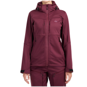 Giacca softshell da donna 4F Softshell Jacket F628 bordeaux Burgundy