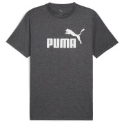 Maglietta da uomo Puma Ess No. 1 Logo Heather Tee nero PUMA Black