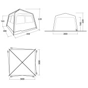 Tenda Outwell Fastlane 300 Shelter