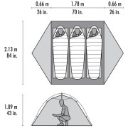 Tenda da trekking MSR Elixir 3 V2