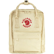 Zaino Fjällräven Kanken Mini 7 bianco/rosso Light Oak