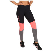 Leggings da donna Kilpi Alexo-W nero/rosa PNK