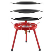 Fornello da campeggio Yate Víceúčelový vařič a gril, GR-823 rosso/nero