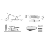 Tenda da trekking Robens Cress 1 Pro