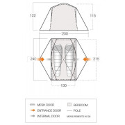 Tenda da trekking Vango Tryfan 200