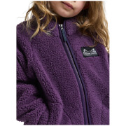 Felpa da bambino Didriksons Gibbs Kids Fullzip 2 Northen Purple