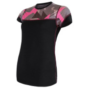 Maglietta sportiva da donna Sensor Merino Impress (short sleeve)