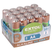 Batterie Extol alcaline AA 20 pz