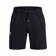 Pantaloncini da uomo Under Armour Icon Fleece Short nero Black/White