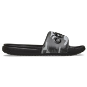 Pantofole da uomo Crocs Crocs All Day Camouflage Slide nero/grigio Black/Grey