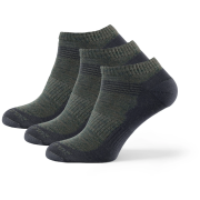 Calze Zulu Merino Summer 3-pack verde dark green