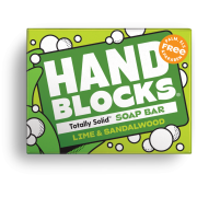 Sapone da viaggio Shower Blocks Hand Soap - Lime & Sandawlwood giallo