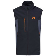 Gilet da uomo Hannah Carsten Vest grigio scuro anthracite/india ink