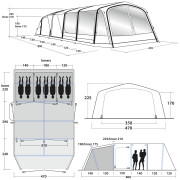 Tenda gonfiabile Outwell Knoxville 7SA