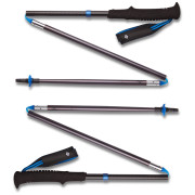 Bastoncini da trekking Black Diamond Distance Z Poles nero/blu Pewter