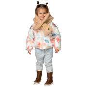 Giacca invernale per bambini DucKsday Reversible Jacket Bliss/Sherpa růžová/hnědá Pastel/Pink
