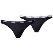 Mutande da donna Puma Bikini 2P Pack nero Black