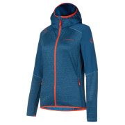 Felpa tecnica da donna La Sportiva Existence Hoody W blu scuro Storm Blue