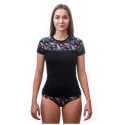 Maglietta sportiva da donna Sensor Merino Impress (short sleeve)