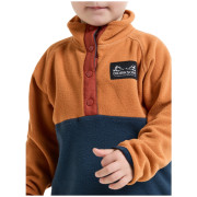 Felpa da bambino Didriksons Monte Kids Half Bu 6 Almond Tree