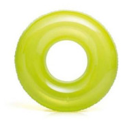 Salvagente Intex Transparent Tubes 59260NP verde chiaro Lime