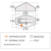 Tenda ultraleggera Force Ten Helium UL 1