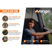 Tenda per minibus Vango Cove III Air Low