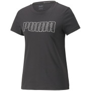 Maglietta da donna Puma Stardust Crystalline Short Sleeve Tee nero black