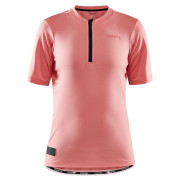 Maglia da ciclismo per donna Craft Core Offroad Ss rosa Coral