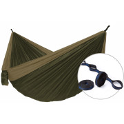 Amaca Hamaka.eu Camping single + Slap Strap marrone