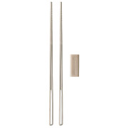 Posate Sea to Summit Detour Stainless Steel Chopsticks argento Stainless Steel Grey