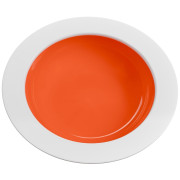 Piatto Omada Eat Pop Soup plate 23,5 x 4,5 arancione Arancio