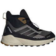 Scarpe da bambino Adidas Terrex Trailmaker 2 Mid Cp K marrone/grigio
