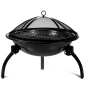 Braciere da giardino Regatta Firepit nero Black