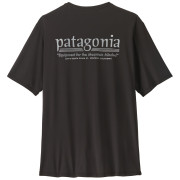 Maglietta da uomo Patagonia Men's Capilene Cool Daily Shirt - Hut Tripper nero Black
