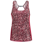 Canotta da donna Under Armour Fly By Printed Tank rosa Black Rose / Black Rose / Reflective