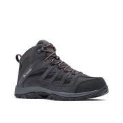 Scarpe da trekking da uomo Columbia Crestwood™ Mid Waterproof grigio/blu Dark Grey, Deep Rust