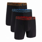 Boxer da uomo Under Armour Perf Tech 6in nero/rosso