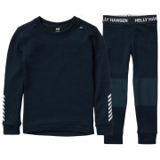 Set sportivo per bambini Helly Hansen K Lifa Merino Set Navy blu scuro 596 Navy